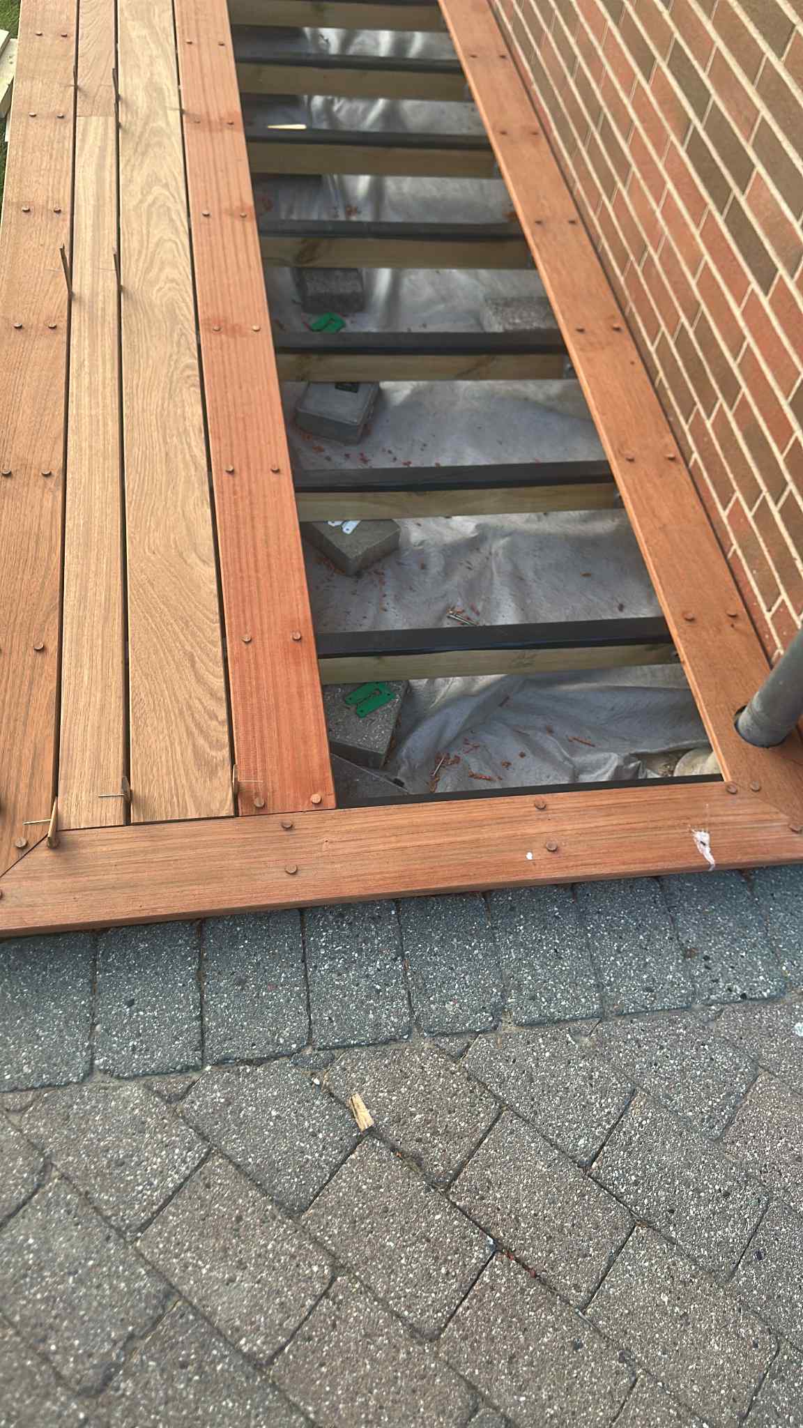 Træterrasse i Nordsjælland